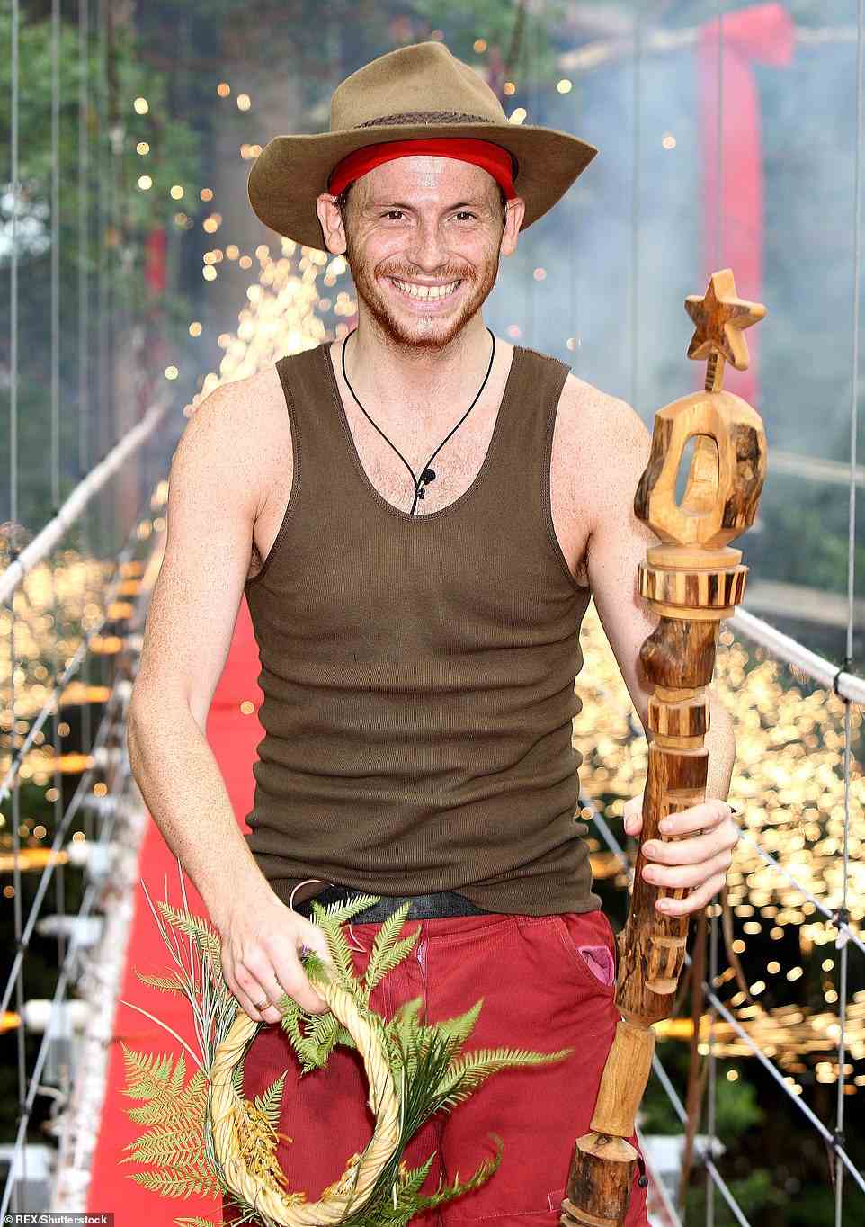 Exciting: Joe Swash, who won the ITV series in 2008 and later presented the spin-off show for ten years, now has a chance to reclaim his crown 14 years later