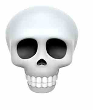 Gen Z have ditched the 'crying with laughter' emoji in favour of the skull to signify something is very funny
