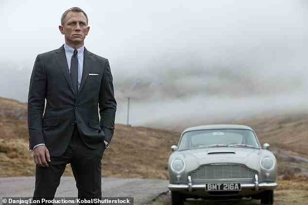 Erschüttert: James Bond mit einem Aston Martin.  Der britische Sportwagenhersteller hat seit seiner 4,3-Milliarden-Pfund-Notierung im Jahr 2018 einen Zusammenbruch seiner Aktien erlebt