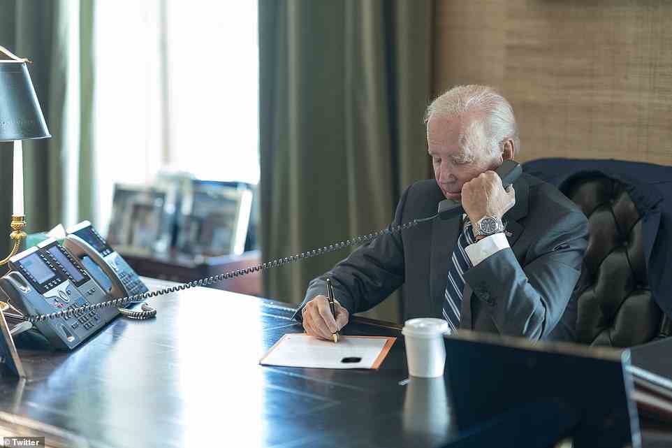President Biden spoke with Florida Governor Ron DeSantis early on Thursday morning after pledging federal assistance to nine counties