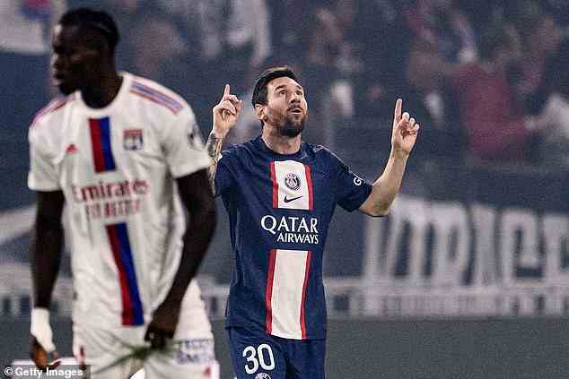 Lionel Messi zeigte am Sonntagabend eine umwerfende Leistung, als PSG Lyon im Parc de Princes besiegte