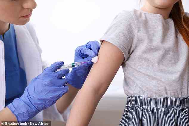 Bis März 2022 waren nur 84 Prozent der Kinder unter fünf Jahren in England vor schweren Krankheiten wie Masern, Mumps und Röteln geschützt