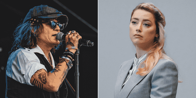 Johnny Depp trat mit Jeff Beck in England auf, während Geschworene im Verleumdungsprozess gegen Ex-Frau Amber Heard berieten.