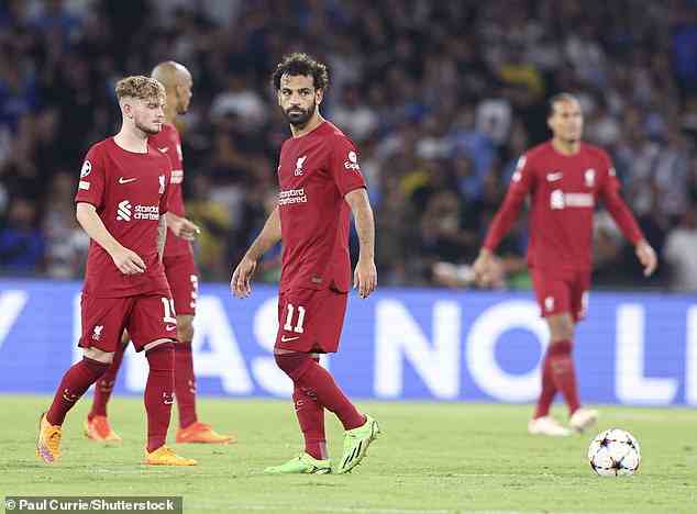 Liverpool wurde gedemütigt, als es in der Champions League eine 1:4-Niederlage gegen Napoli hinnehmen musste