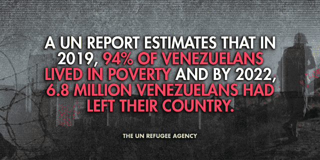 Schlechte wirtschaftliche Bedingungen, Nahrungsmittelknappheit und eingeschränkter Zugang zur Gesundheitsversorgung haben Millionen von Venezolanern in die USA getrieben