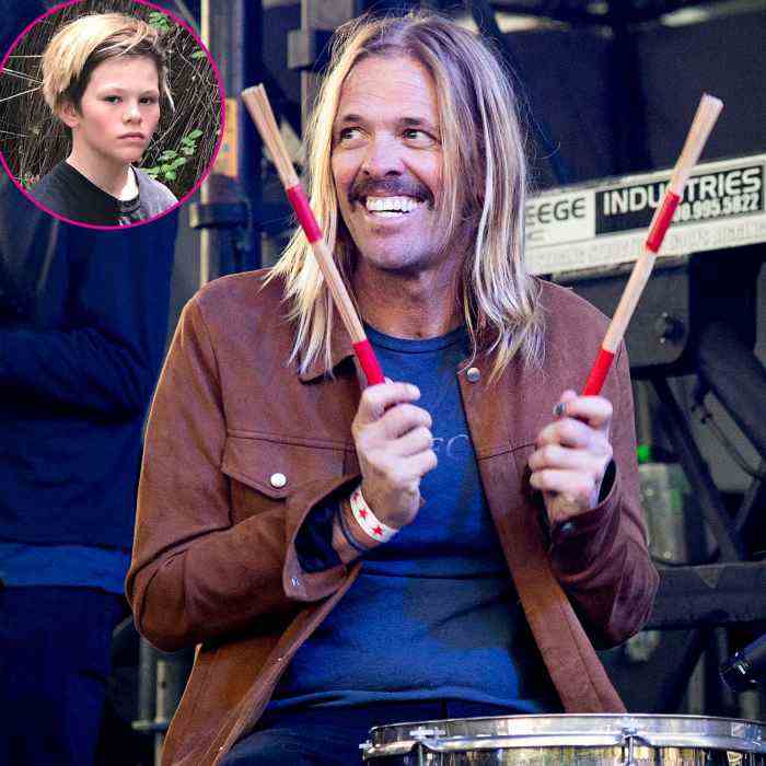 Taylor Hawkins' Son Shane Drums Foo Fighters' 'My Hero' auf der Party am 4. Juli nach dem Tod seines Vaters