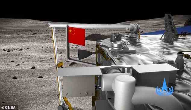 Die Raumsonde Chang'E-5 landete auf einer der jüngsten Regionen des Mondes, die sich auf einem mittleren bis hohen Breitengrad befindet, und brachte 2020 1.731 g Proben zur Erde zurück