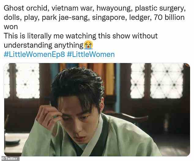 Fans nutzten Twitter, um Vergleiche mit der koreanischen Little Women-Serie und dem Film Parasite aus dem Jahr 2019 zu ziehen, aber einige sagen, dass die komplexen Handlungsstränge verwirrend waren