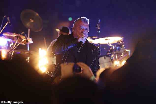 'Can we retire Jimmy Barnes please?' someone else asked while another complained, 'Jimmy Barnes shocking'