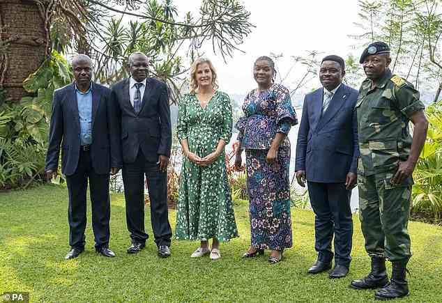 The Countess met with a non-governmental organization which is dedicated to fighting impunity for international crimes in conflict, as well as providing legal support to survivors of conflict related violence and human rights violations as they seek justice