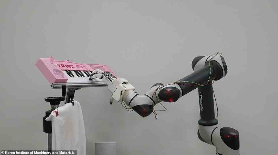 Despite not being able to crush stone, the robotic hand with the strongest grasping force against its weight was developed at Korea Institute of Machinery and Materials, by one Dr. Do