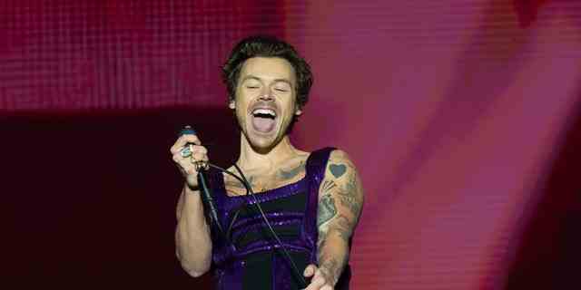 "Wie es war" Sänger Harry Styles hat Tourdaten bis Juli 2023 geplant und beendet damit seine Tour in Italien. 