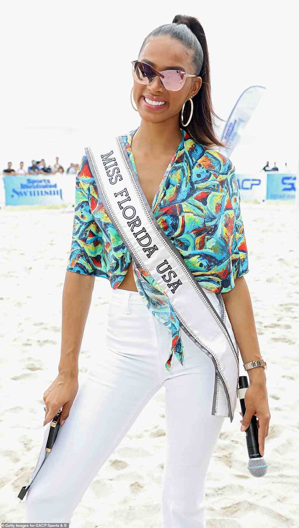 Genesis Davila, now 31, was crowned as Miss Florida in 2017 - but the world was left stunned days later when she was stripped of her title and accused of cheating and using a professional hair and makeup team - which is strictly prohibited