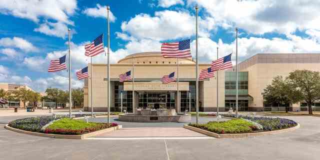 College Station, Texas, George HW Bush Präsidentenbibliothek und Museum.