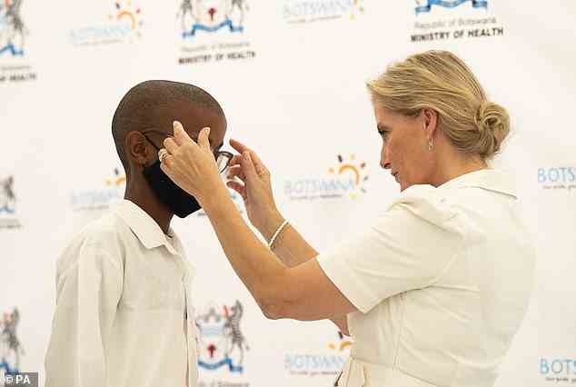 Sophie Wessex (pictured) has long worked to raise awareness around avoidable blindness, and has been a global ambassador for the International Agency for the Prevention of Blindness (IAPB) for 20 years