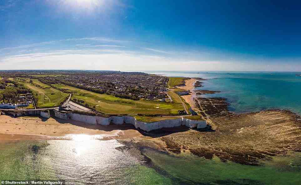 The coolest neighbourhood in Britain is Cliftonville in Margate (above), according to Time Out. This 'thriving' area comes eighth in the global ranking