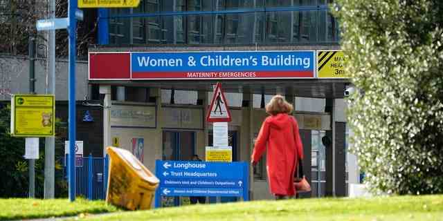 Die Entbindungsstation des Countess of Chester Hospital in Großbritannien, wo Letby arbeitete und zwischen 2015 und 2016 sieben Babys getötet haben soll.