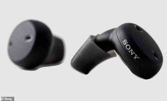 CRE-E10 sind schwarz und verfügen über ein schlankes Design, das sich stark von herkömmlichen Hörgeräten unterscheidet