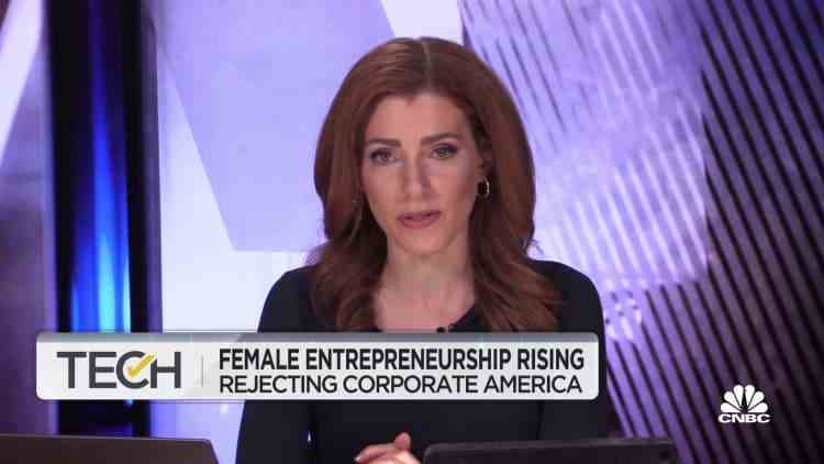 Das Unternehmertum von Frauen wächst, da die Zahl der aktiven Unternehmerinnen steigt