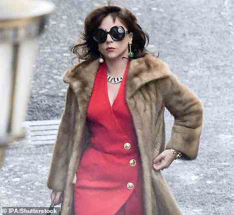 Lady Gaga dreht House of Gucci in Rom