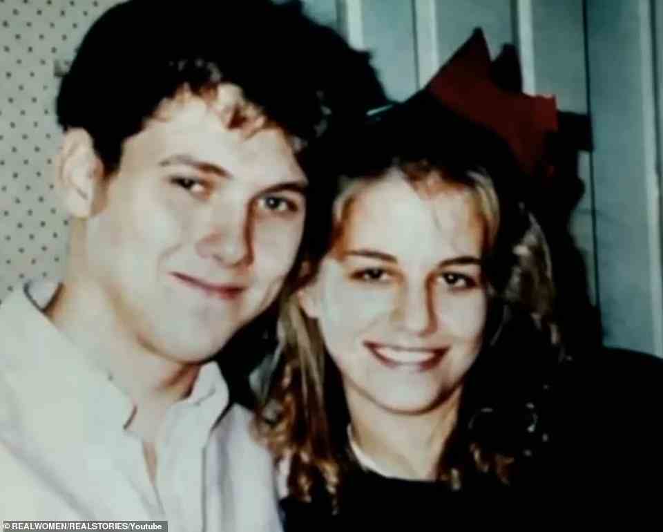 He, with with Karla's knowledge, held her captive for hours, repeatedly assaulting her and recording the attacks on video - but less than 24 hours later, she was strangled to death. Paul and Karla are pictured