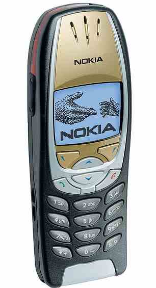 Das Nokia 6310i (im Bild) aus dem Jahr 2002 ist das umsatzstärkste Retro-Telefon, da der Verkauf in nur 12 Monaten 68.517 £ einbrachte