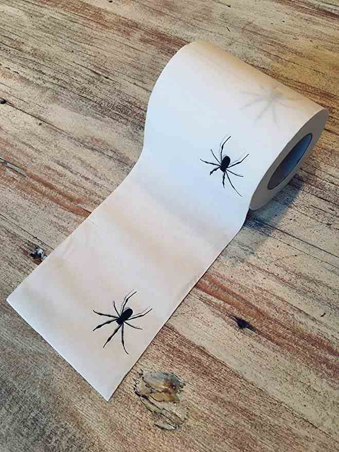Spinnen-Toilettenpapier