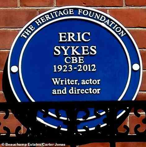 Eric Sykes blaue Plakette
