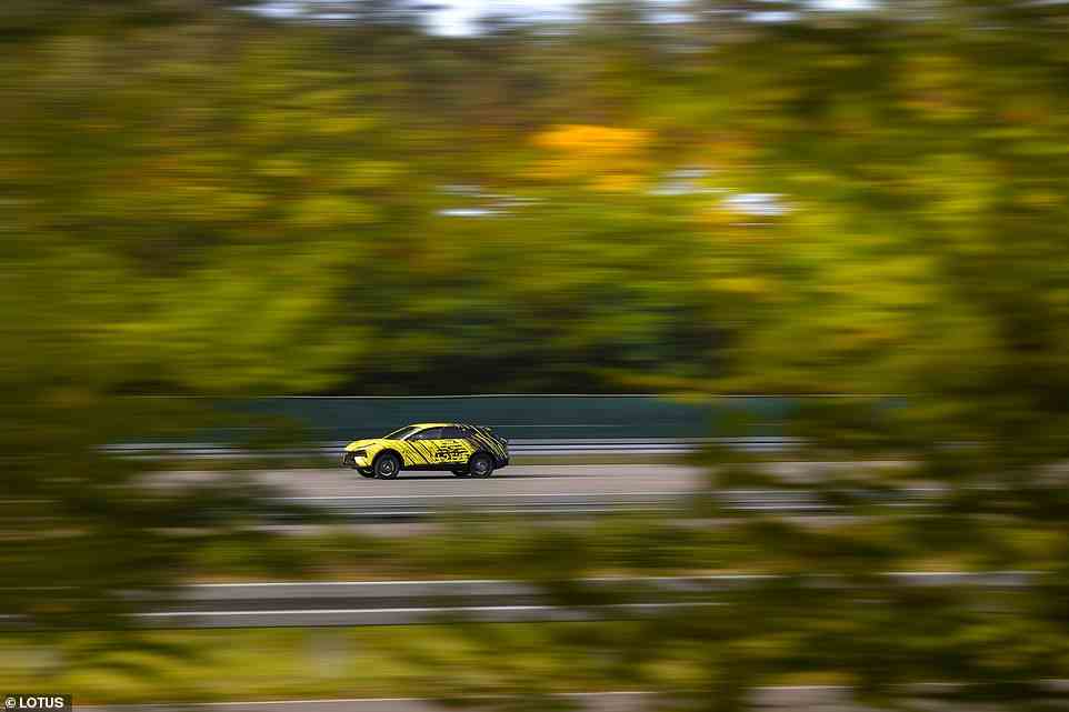The Eletre will offer autonomous driving modes. Bosses claim it will be able to lap the fearsome 12.94-mile Nürburgring Nordschleife on its own