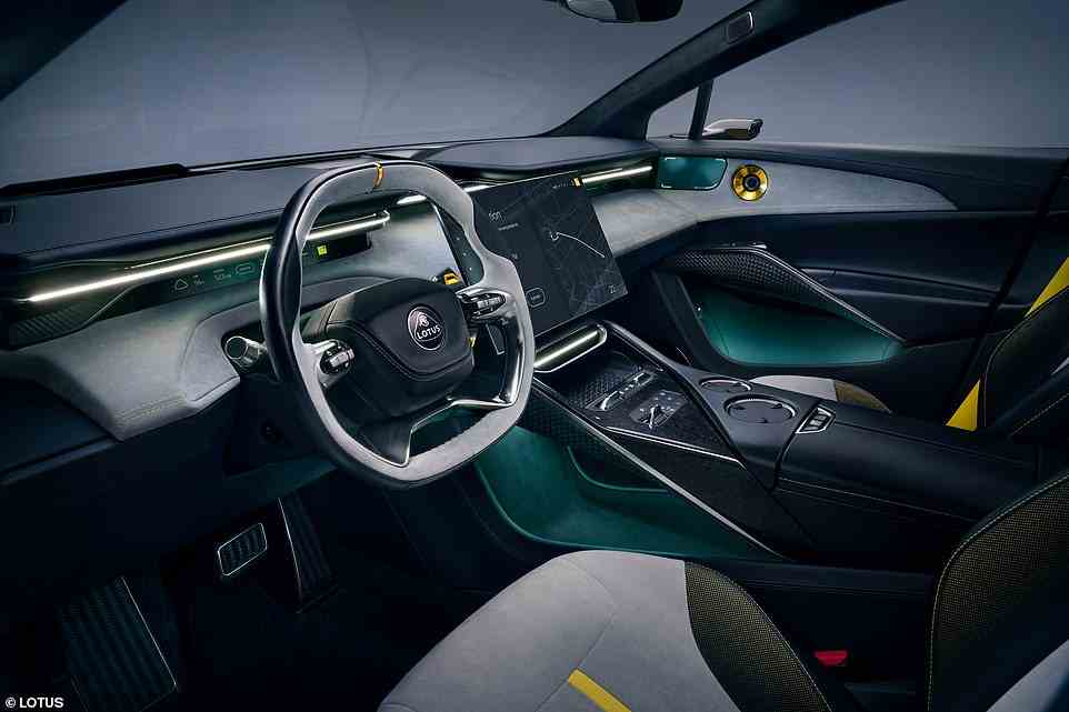 Lotus promises this to be its most connected and technology-packed model yet - and it has one special feature that appears before the driver has even entered the car