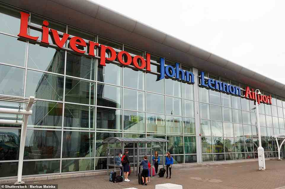 Die Befragten lobten den Liverpool John Lennon Airport – der an zweiter Stelle steht – als „nicht überfüllt“ mit „minimalen Warteschlangen“.