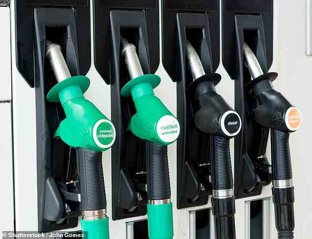Der Preisabstand zum Benzin hat sich mittlerweile auf fast 24 Pence pro Liter ausgeweitet.  Das bedeutet, dass das Befüllen eines durchschnittlichen Diesel-Familienautos jetzt 13 £ teurer ist als ein gleichwertiges Auto, das mit bleifreiem Benzin betrieben wird