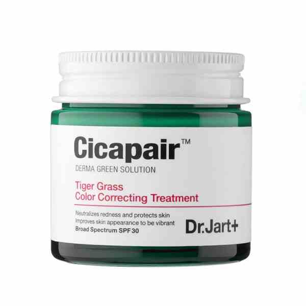 Dr.Jart Cicapair Tigergras Farbkorrekturbehandlung SPF 30 Produkt auf weißem Hintergrund