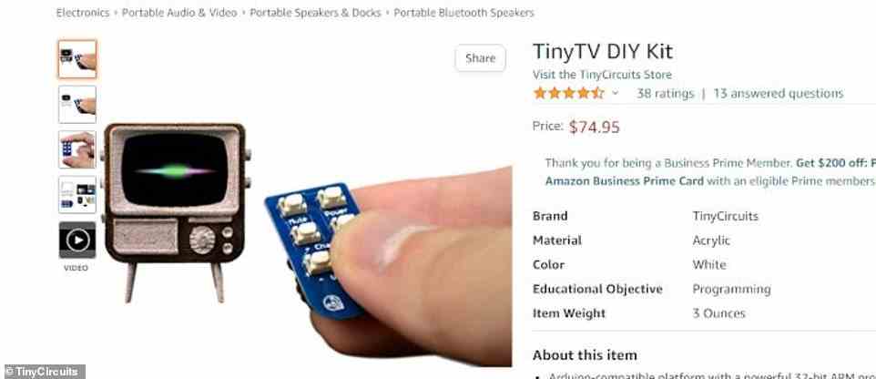 Das Ende 2019 eingeführte TinyTV DIY Kit ermöglichte es Kunden, ihr eigenes TinyTV zu bauen und anzupassen, bildete aber auch die Grundlage für TinyTV 2 und TinyTV Mini