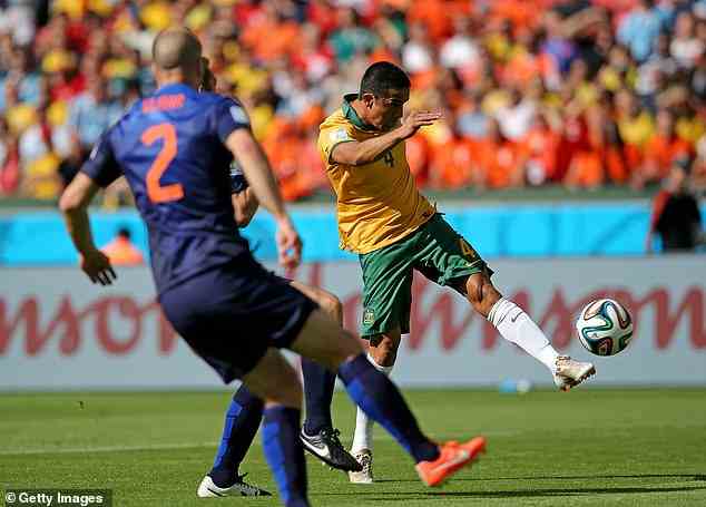 Cahill erzielte 2014 gegen Holland eines der besten WM-Tore der Geschichte