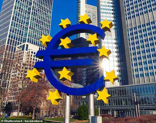 Schmerz: Die Europäische Zentralbank hat davor gewarnt, dass weitere Zinserhöhungen bevorstehen, während sie darum kämpft, die Inflation unter Kontrolle zu bringen