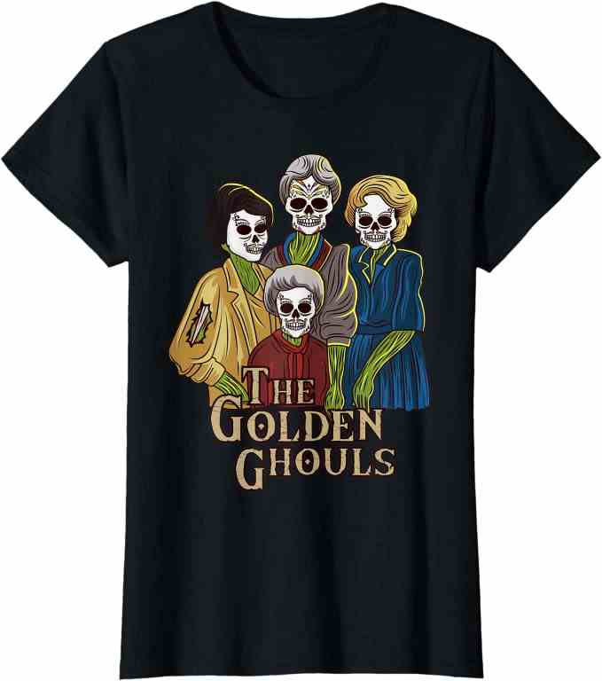 Goldenes Ghouls-T-Stück