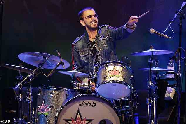 Absage: Die Show von Ringo Starr und seiner Band in New Buffalo, Michigan, wurde am Samstagabend wegen Krankheit des berühmten Schlagzeugers abgesagt