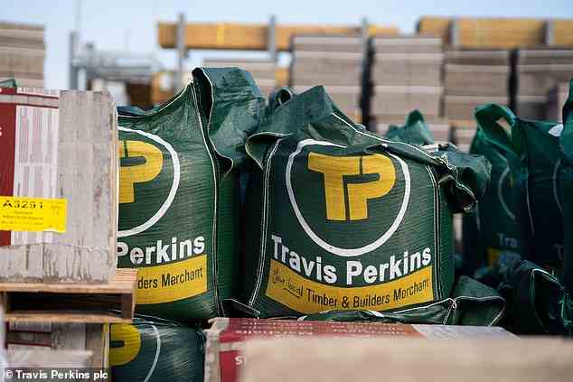 Widerstandsfähigkeit: Travis Perkins, Großbritanniens größter Baustoffhändler, gab bekannt, dass der Gesamtumsatz in den drei Monaten bis September um 10,7 Prozent gestiegen ist