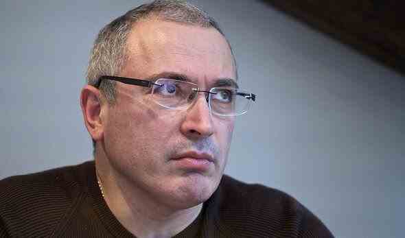 Der im Exil lebende russische Dissident Michail Chodorkowski