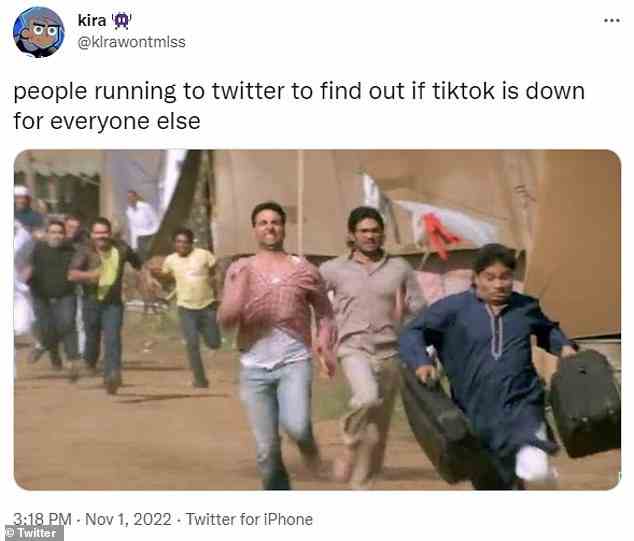 Mehrere frustrierte Benutzer sind zu Twitter gegangen, um den Ausfall zu besprechen, den TikTok noch beheben muss