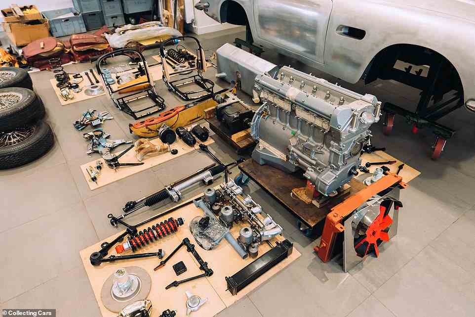 Only in the last decade was it discovered in San Diego, California, before the vendor brought it back to the UK in 2016 and officially re-registered it for the UK roads and began the process of dismantling it to recondition every last part of the car