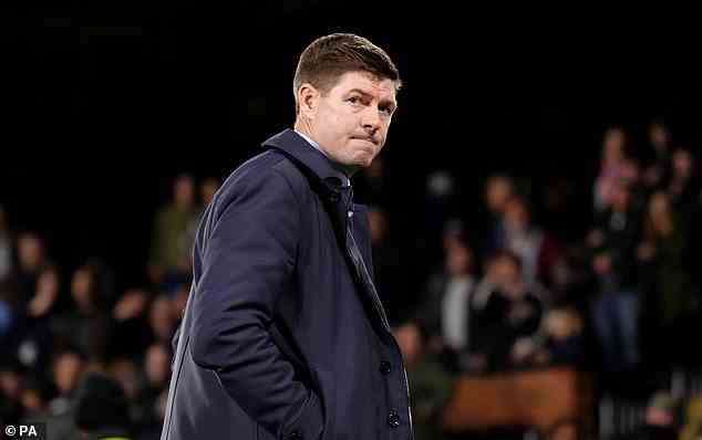 Gerrard wurde von Aston Villa nach der miserablen 0: 3-Niederlage des Vereins gegen Fulham im letzten Monat gestrichen