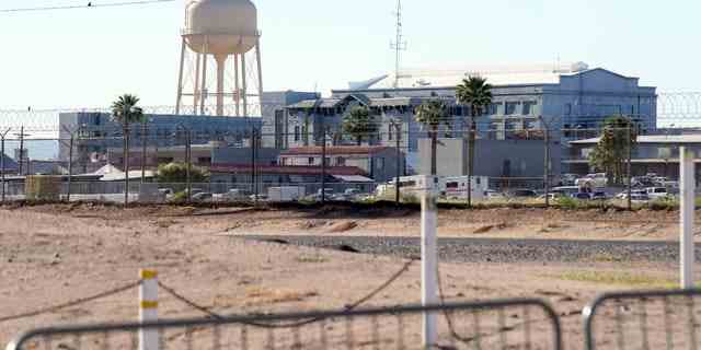 Das Staatsgefängnis in Florence, Arizona, wo der zum Tode verurteilte Murray Hooper am 16. November hingerichtet werden soll. 