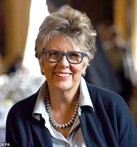 A blueprint for hospital catering has been issued by the Government following a year-long review led by Bake Off judge Prue Leith (pictured)