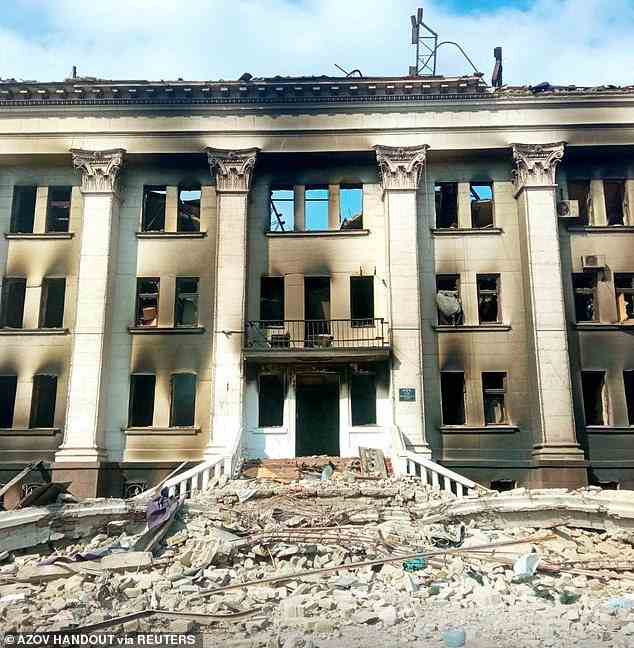Then there’s the flattening by 500kg bombs of the Mariupol theatre where children had been sheltering