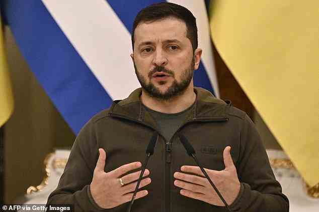 If today President Zelensky (pictured on November 3) was presented with an opportunity to have the highly capable Ukrainian secret services and special forces smuggle a dirty bomb into Red Square in Moscow, he would not take it