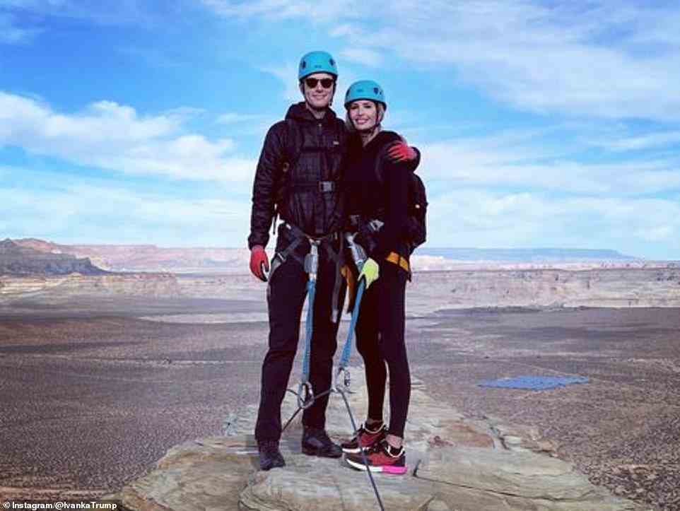 Before flying back to Florida to celebrate with Tiffany, Ivanka enjoyed a fun-filled getaway to Utah with her husband Jared Kushner, with the former First Daughter sharing several snaps from the trip on her Instagram