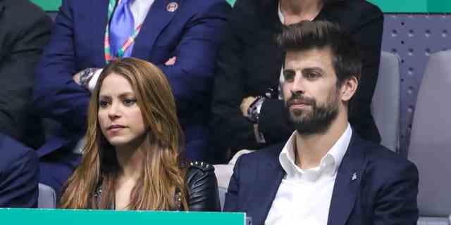 Shakira und Gerard Piqué sind seit mehr als einem Jahrzehnt ein Paar und haben zwei Kinder.  Sie trennten sich Anfang dieses Jahres.