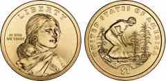 1-Dollar-Münze der amerikanischen Ureinwohner von 2009